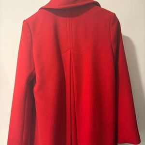 Sam Edelman Vibrant Red Pea Coat